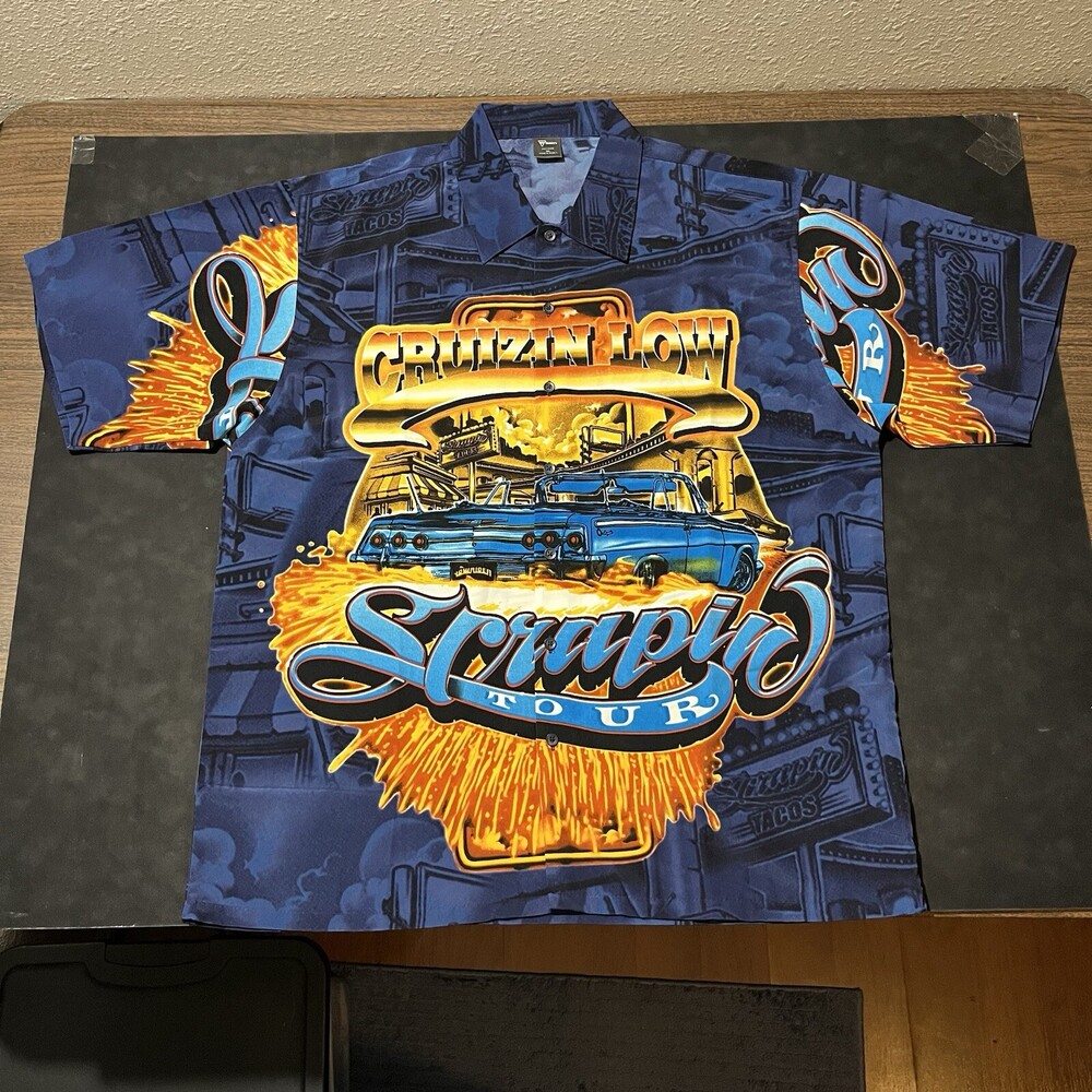 Low Rider Shirt Homies Dragonfly All Over Print Y2K Pimp Mexican Pride No Fear